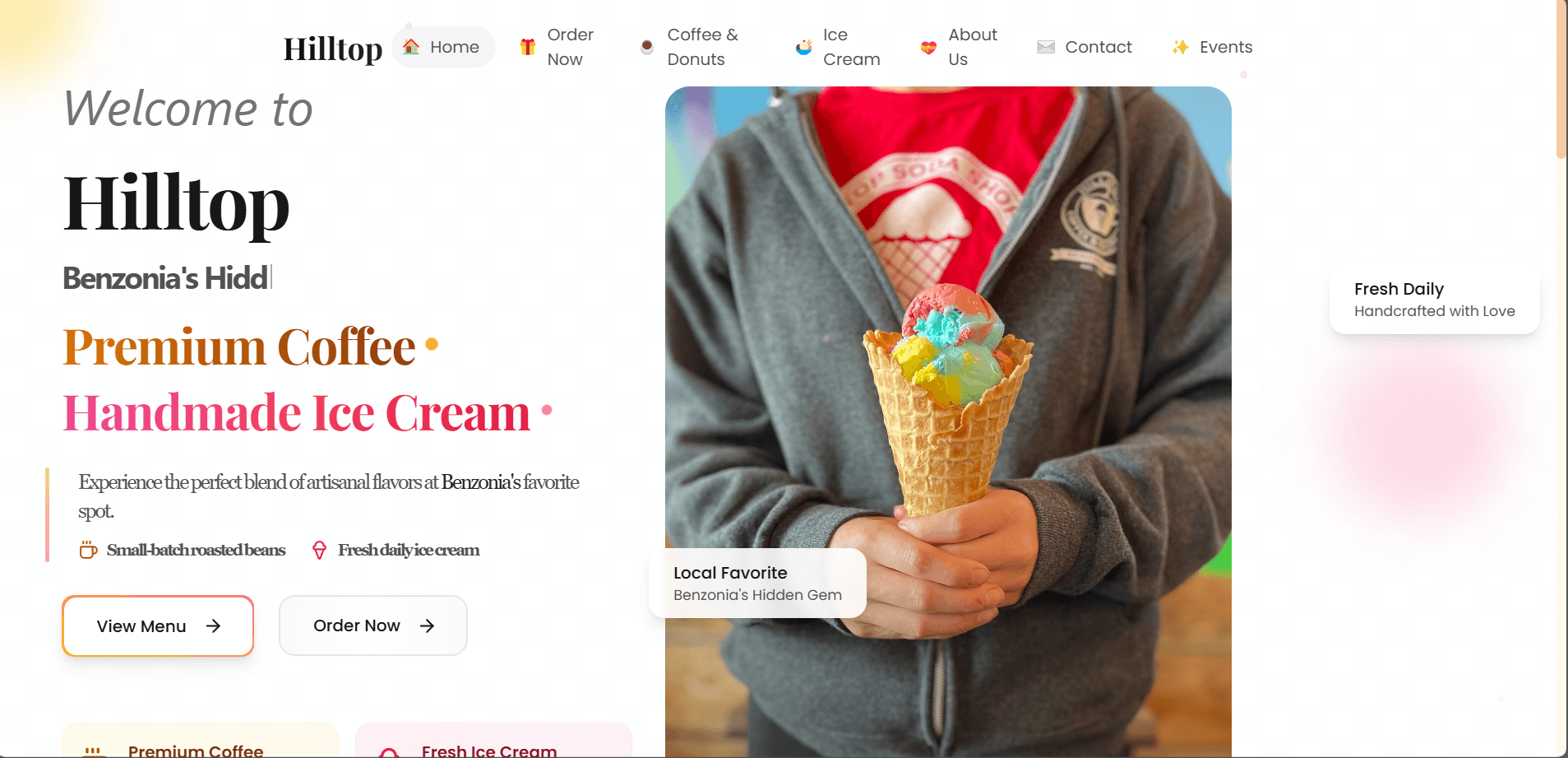 Hill Top Soda Shoppe brand image